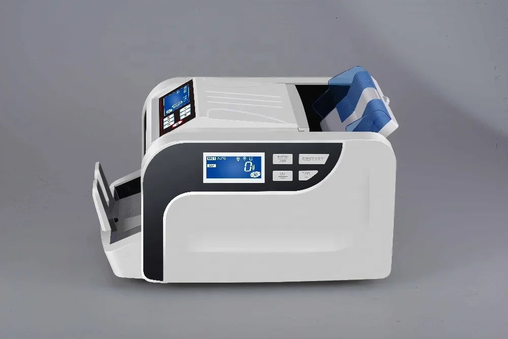 New Machine With 4000mA Built-in Battery Money Note Counter Uv Ir Bill Counters Contadora Billetes Mixed Counting Mac