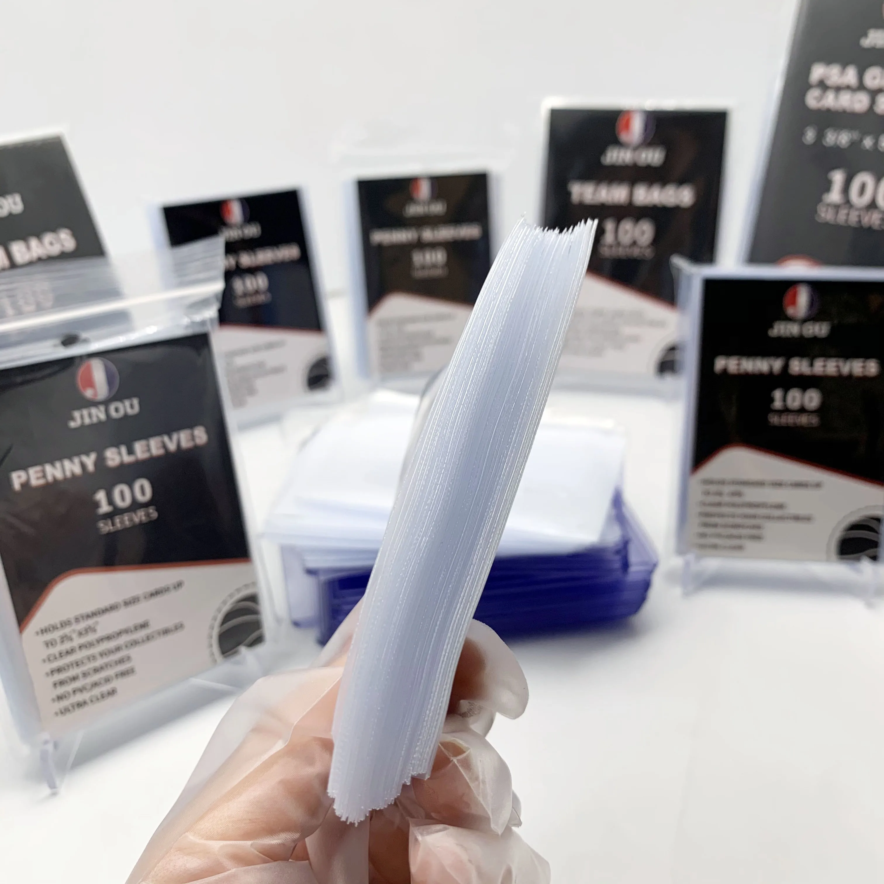 Factory Price 3x4 Crystal Clear Card Sleeves Penny Sleeves| Alibaba.com