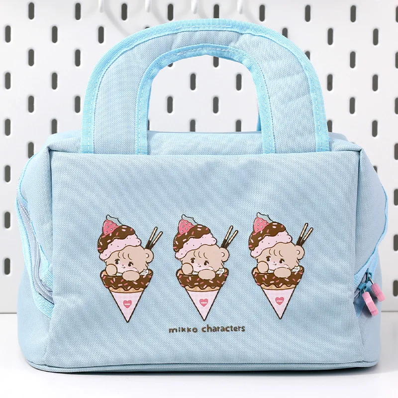 DHF1222 Genuine Mikko Cute Cartoon Lunch Box Bag Large Capacity