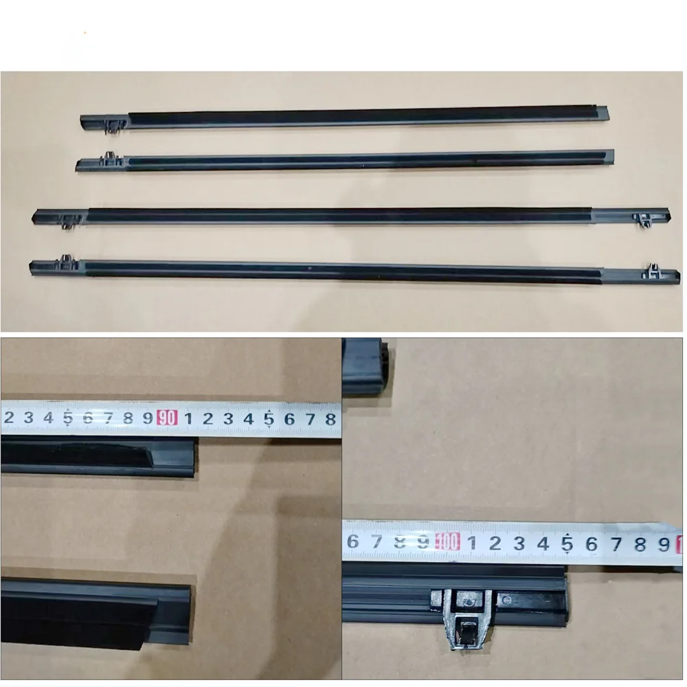 Window Weather Strip Set Car Outside Door Glass Window Weatherstrip Trim for Honda Odyssey RB1 RB2 2005 2006 2007 2008