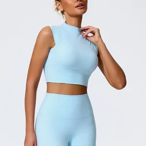 New Workout Gym Sports Bra Top Comfortable Running Fitness Athletic Training Top For Women Yoga Bras