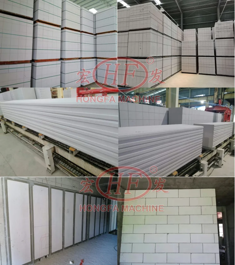 Engineering Procurement Construction Customized EPC Service AAC Machine AAC Block ALC Panels Production Line