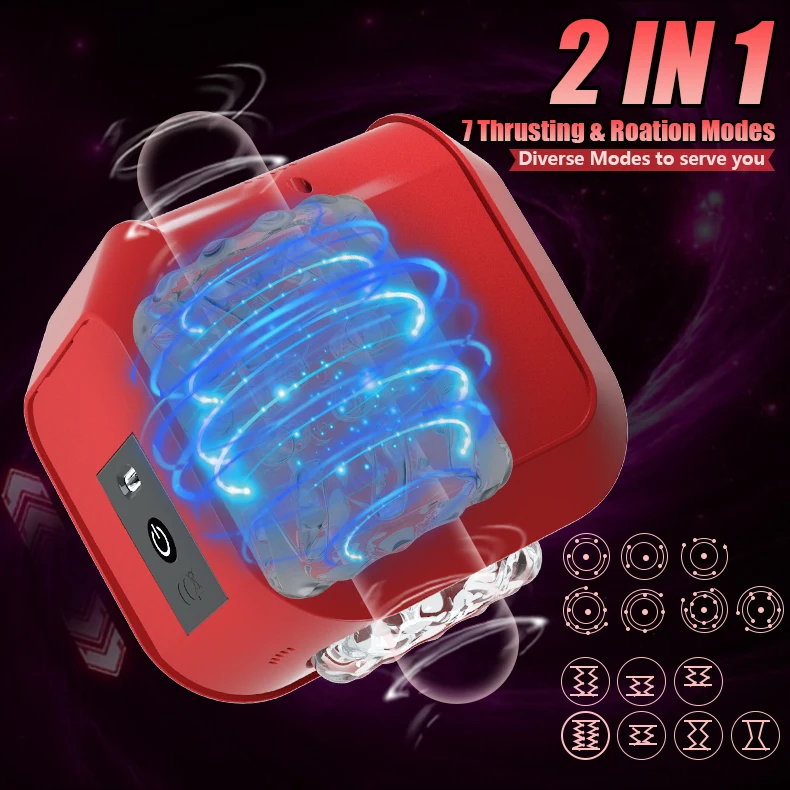 Super Silent Rotation Automatic Masturbator Online Shop Boy Sex Toys