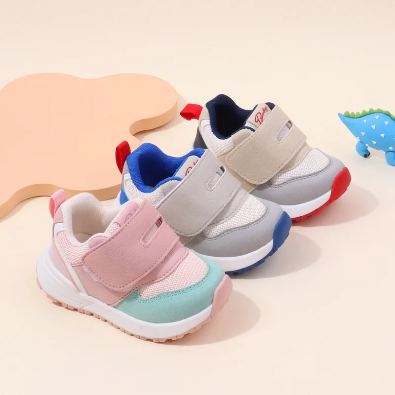 High Quality Unisex Toddler Sport Shoes for Boys Girls Light Weight Breathable Anti-Slip Flat Design-for Summer Spring Autumn