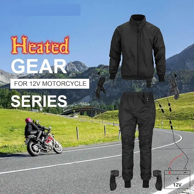 Clothing Gears Heated Jacket Heated Motorcycle Gear Battery