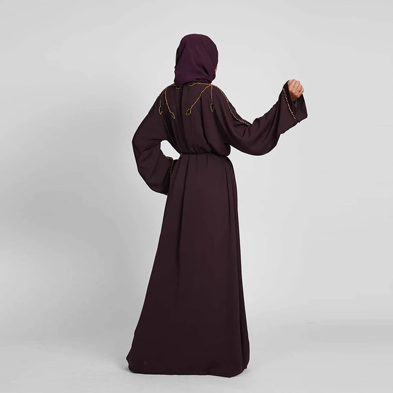 Abaya Dubaï Perlée de Luxe – Vêtement Femme Musulman – Grossiste Turquie Grossiste Turquie
