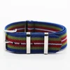 Bleu Vert Rouge Avec Boucle Argentée