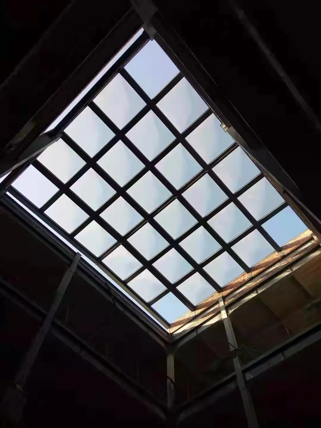 Lighting roof rugged polycarbonate clear pyramid round skylight roofing covers dome roof skylight