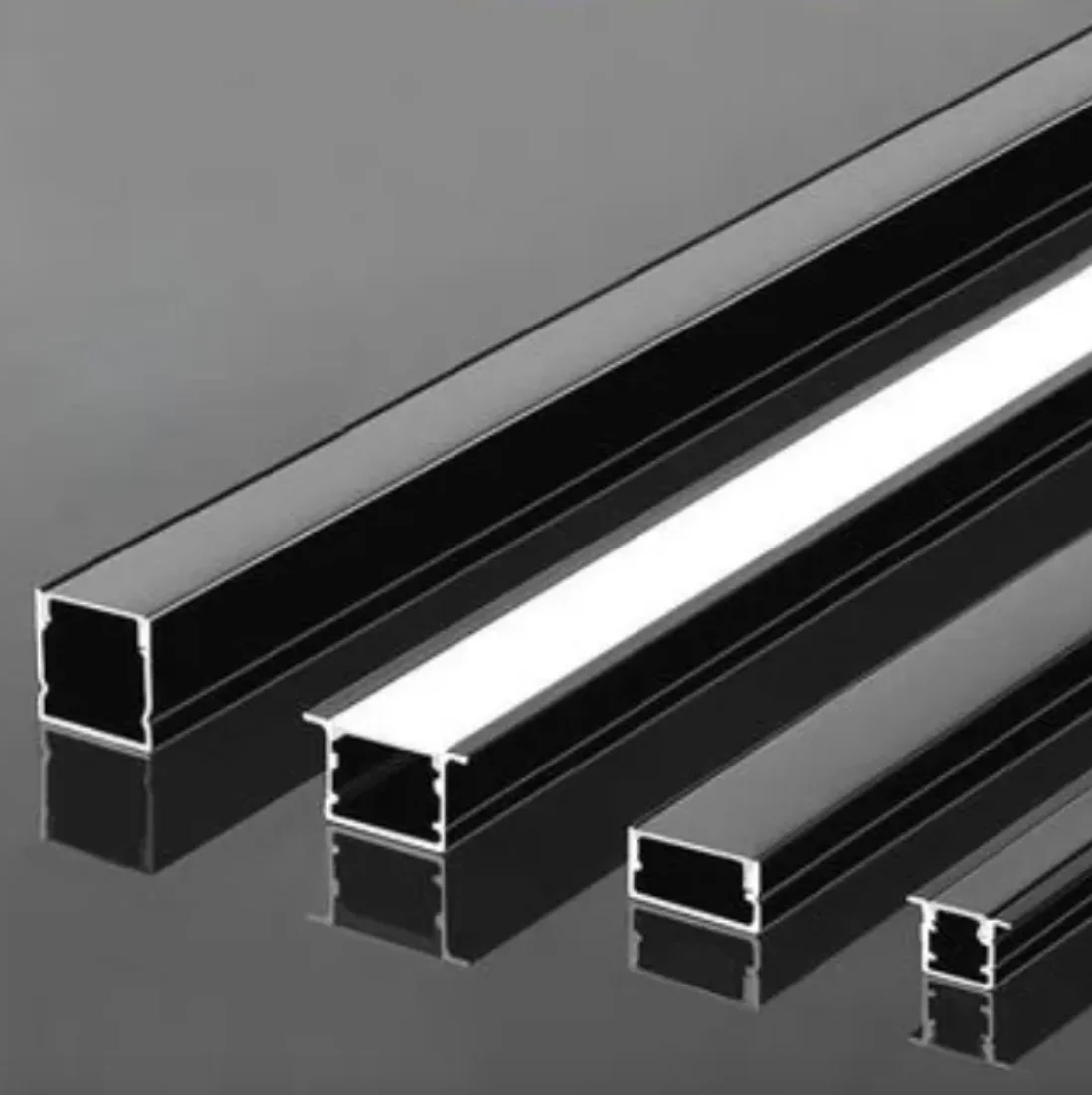 T Slot Recessed Mounted LED Profile Light - Durable & Efficient