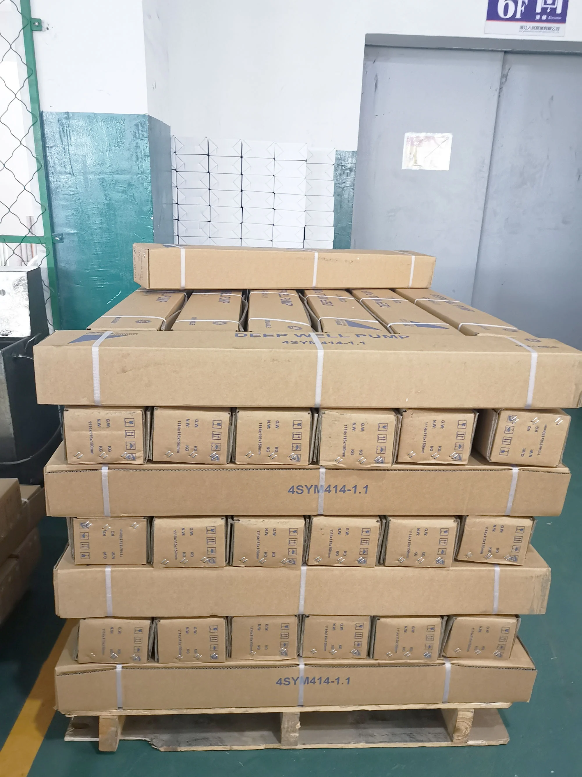 
 Погружной насос для глубоких скважин высокого давления, 4 дюйма, 1,5 кВт, большая емкость  