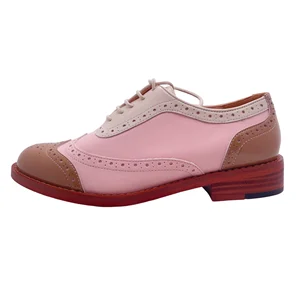 100% Genuine Leather Custom Comfortable Cow Leather Shoes for Women