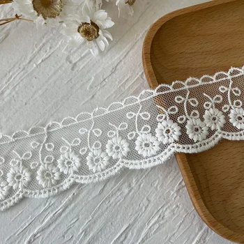 Custom White Lace for Wedding Dresses Hair Bands Hats Underwear