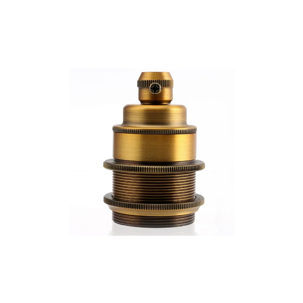 Pbt E27 Bulb Holder,Black E27 Waterproof Lamp Holder For String Light