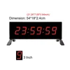 Red- 3 inch digit