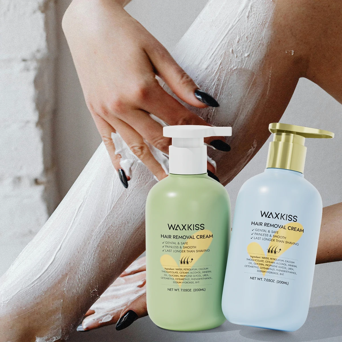 Крем для удаления волос от китайского производителя простой в использовании мужской и женский частный крем чувствительной кожи