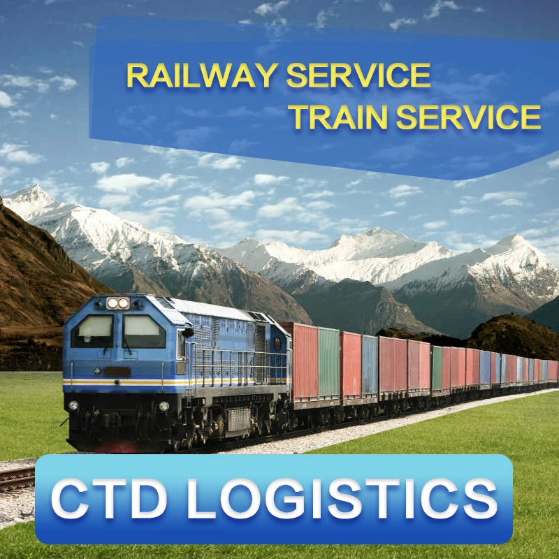 Railway Shipping Freight Forwarder FCL LCL Train Service Train Shipping to Ashgabat/Turkmenistan Dushanbe/Tajikistan