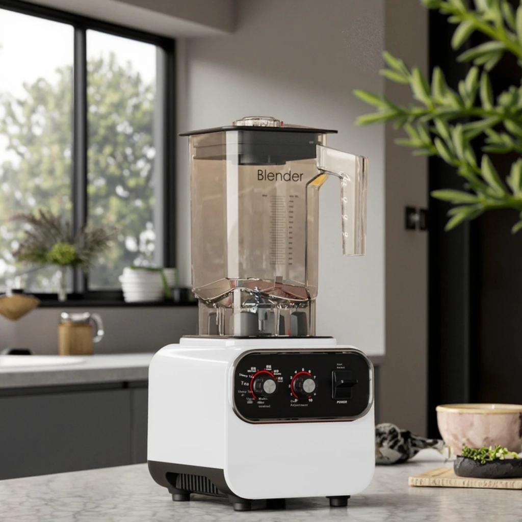 Top Commercial Heavy-Duty 2L Electric Fruit Smoothie Mixer