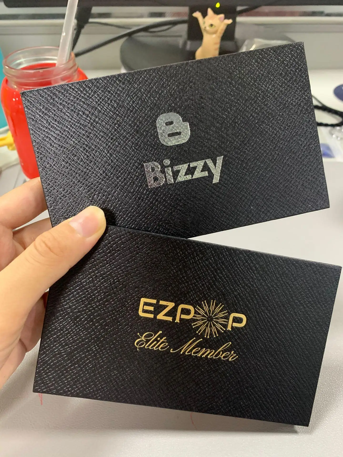 Nfc Metal Cards App Metal Business Card With Qr Code Nfc Ntag 213 Gold