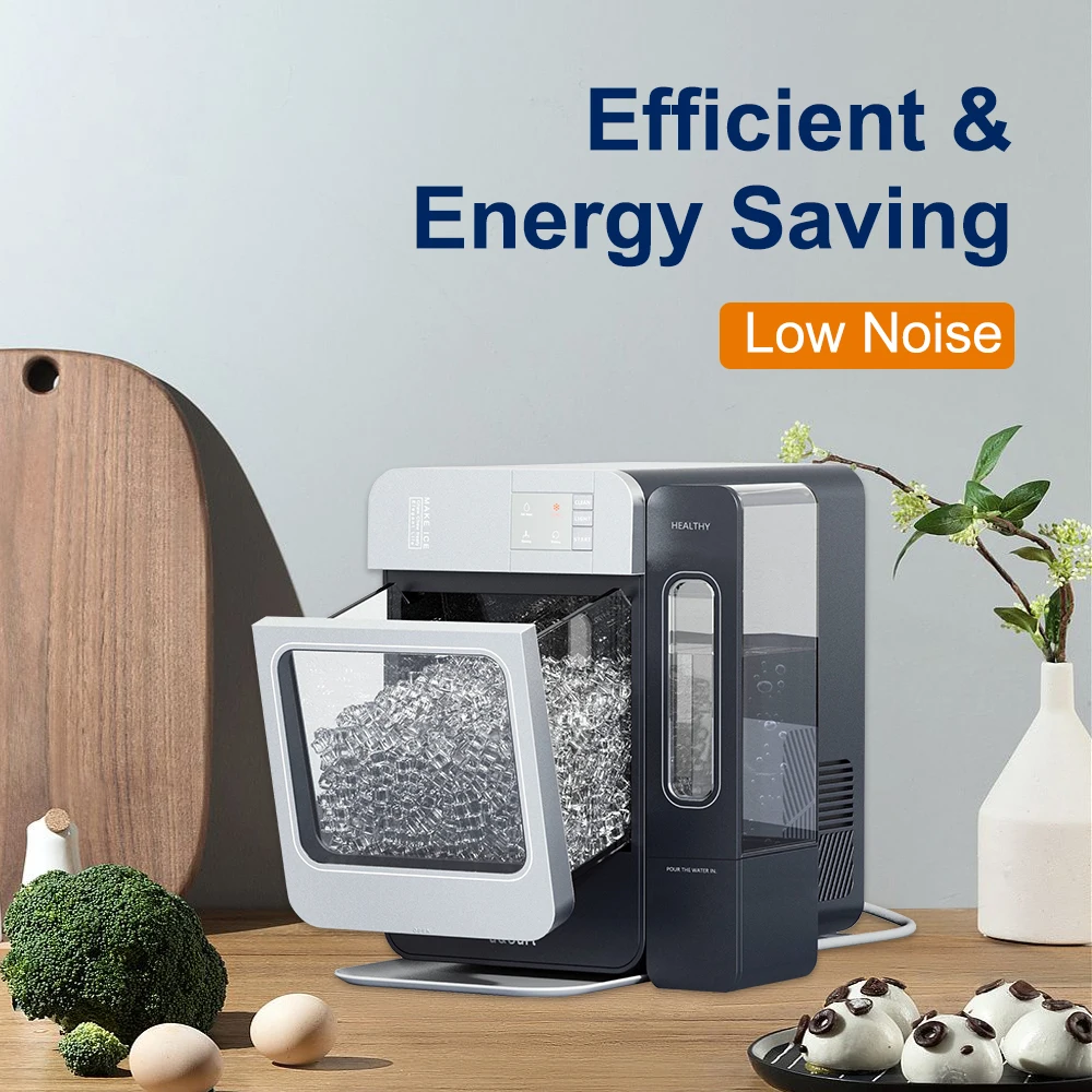 Ic1501 Aquart Household Nugget Ice Maker With Thick Insulation Portable