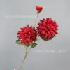 ดาห์เลียจำลอง 3 หัว - สีแดง