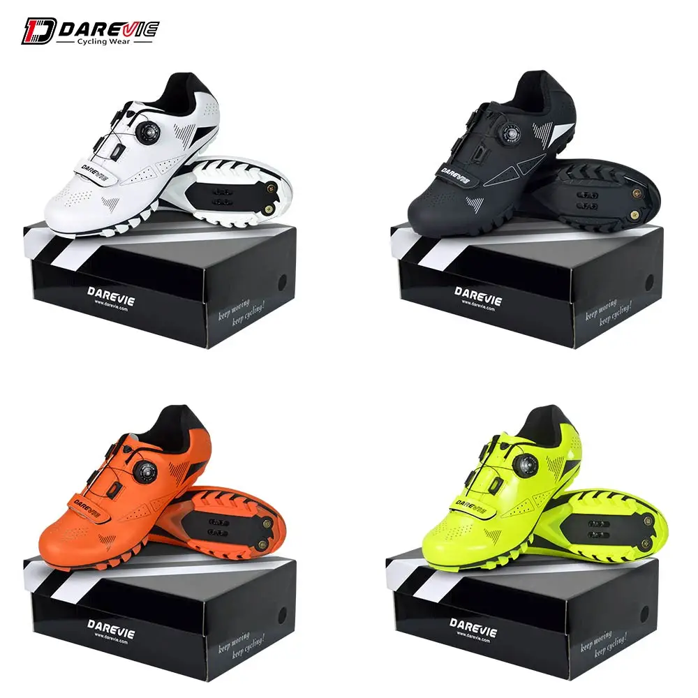 Darevie wholesale mtb men bike shoes self-locking Shoes SPD  cycling shoes zapatos ciclismo