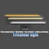 Tri - color light dimmingtime/temperature anti - fog Bluetooth