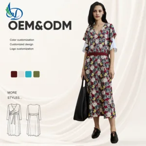 Floral Print Summer Dress for Parties-for Warm Weather Gatherings