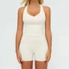 7028 Gilet 7028 Short - Abricot Avoine