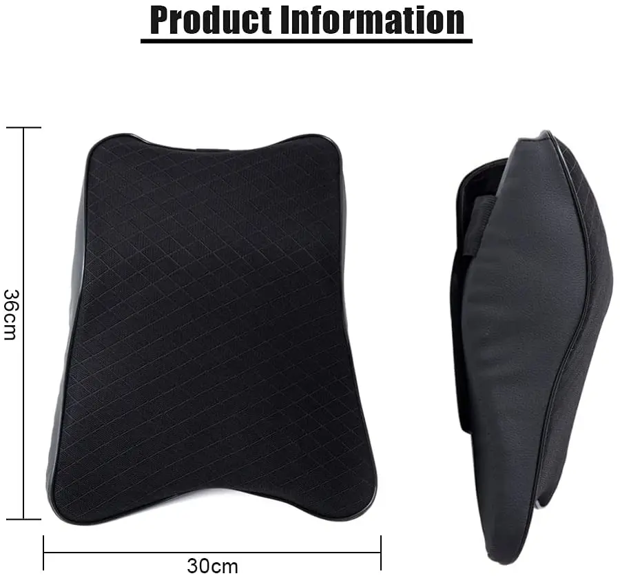 Kingworth Memory Foam Rest Car Neck Headrest Pillow Back Cushion Car