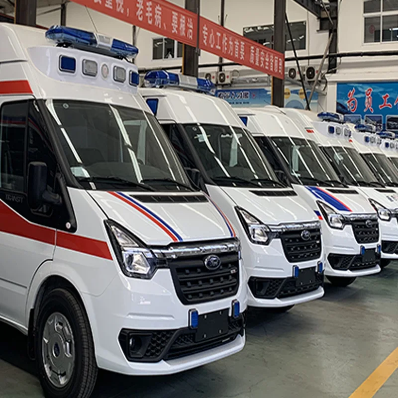 救急車4 ワゴン車タイプ救急車 - Abronn - 4x4 / 4ストレッチャー / 酸素