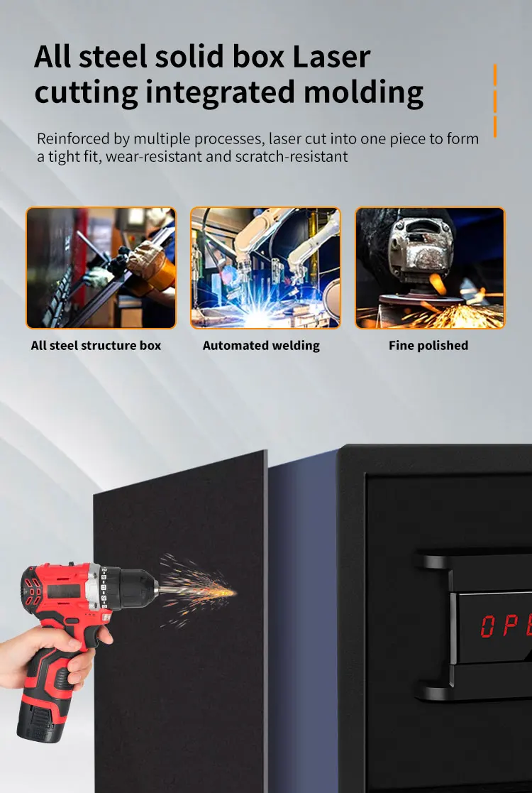 CEQSAFE China New Guest Supply Small Wall Digital Security Hotel Safe Box supplier