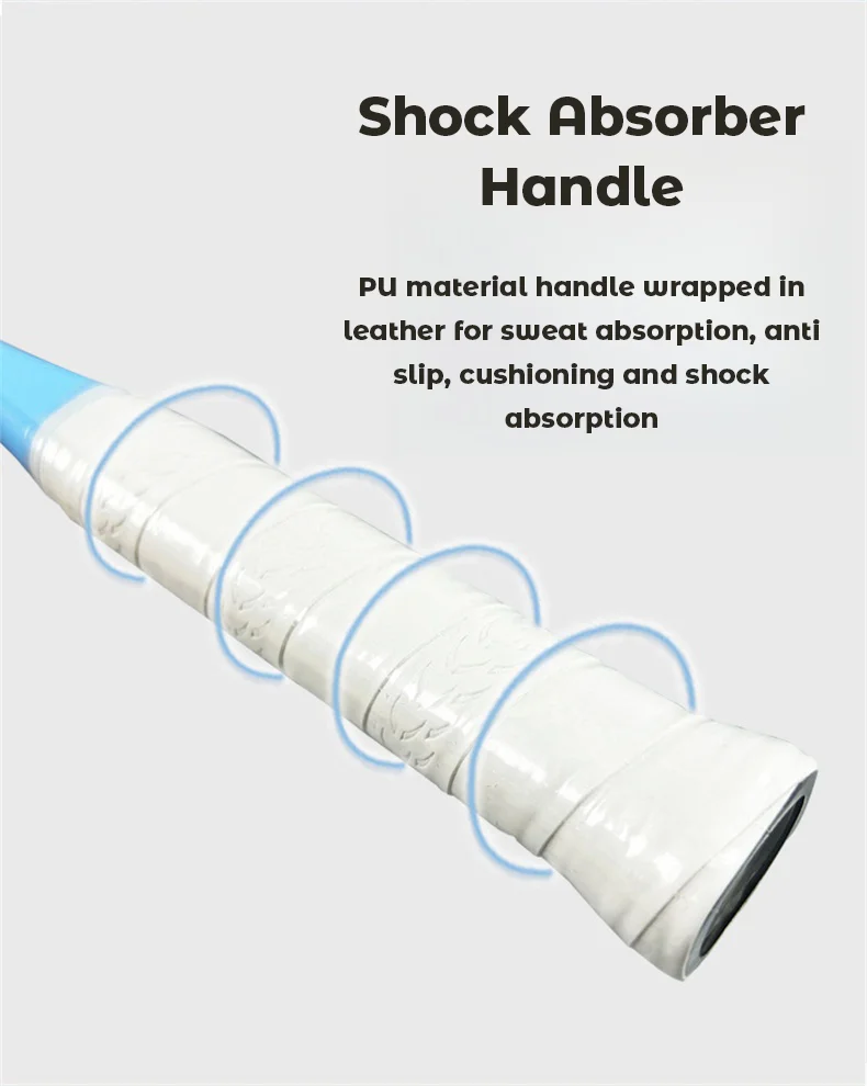 Professional Outdoor Sports Squash Racket Ultra-Light Carbon Fiber With Integrated Racquet supplier