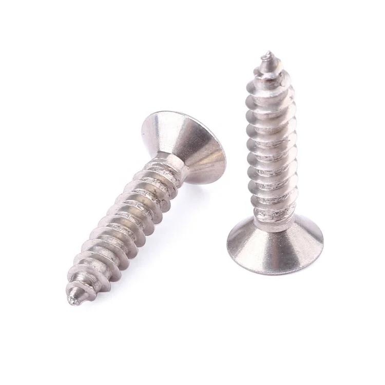 Factory price Din7991 stainless steel hex socket countersunk fat head screws