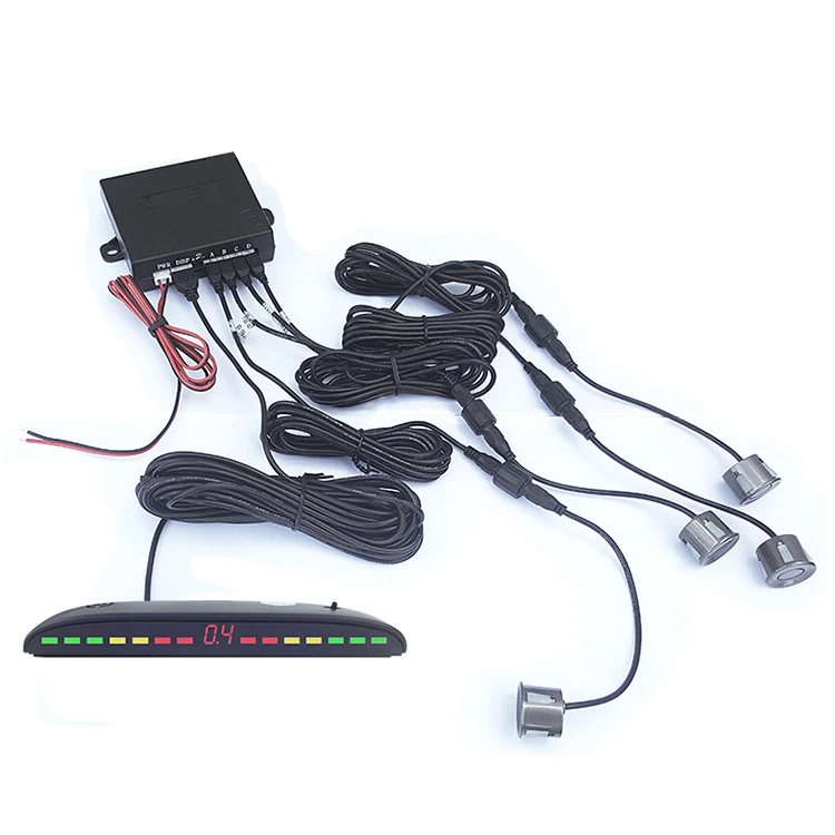 CISBO Front View LED Display Parking Kits Car Rear View Parking Sensos System