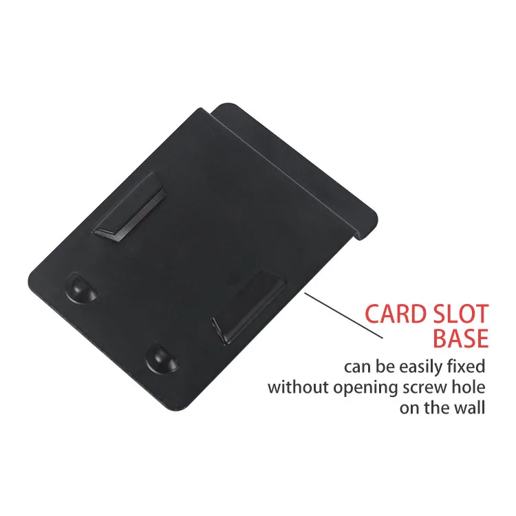 OEM черная настенная подставка для гитары с крючком Регулируемая на 180 градусов адаптером SlatWall