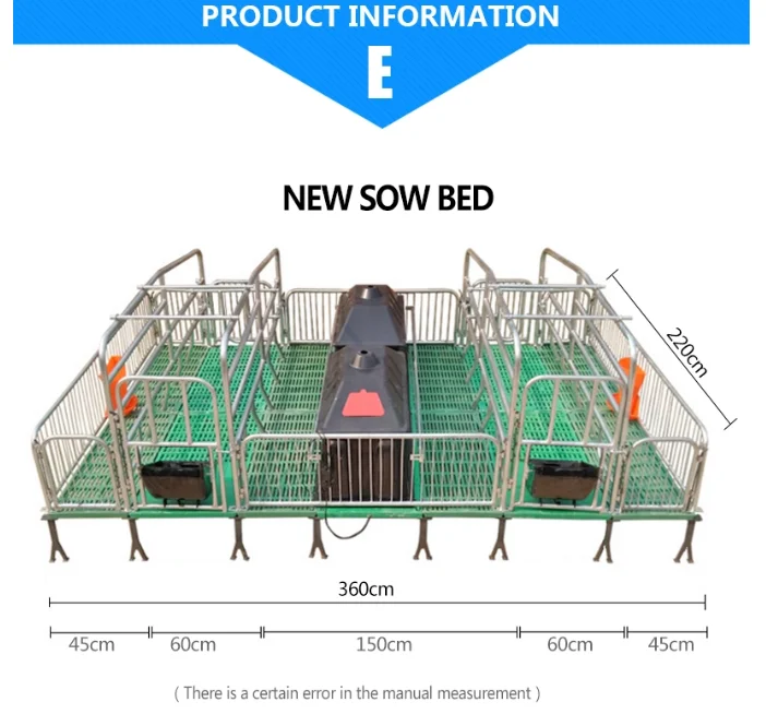 Hot Galvanized Pig Cages Farrowing Crate Pig Farrowing Crates Pen Pig Flooring Stall Farrowing