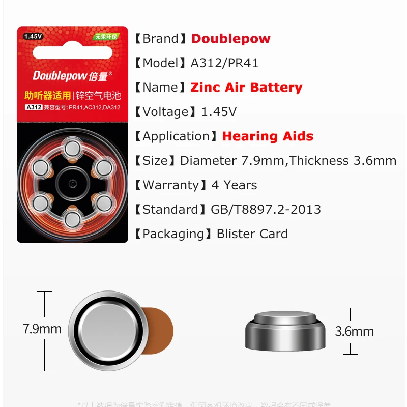 Оптом купить из Китая 1,4 В Размер A10 A13 A312 A674 цинк воздуха слуховые аппараты Кнопка ячейки батарея для перепродажи