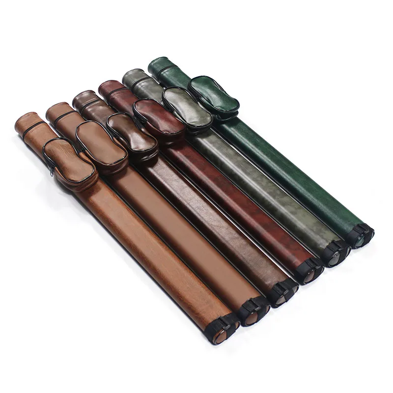 Professional Pure Color Pool Cue Stick Boxes Billiard Accessories Cue Bag