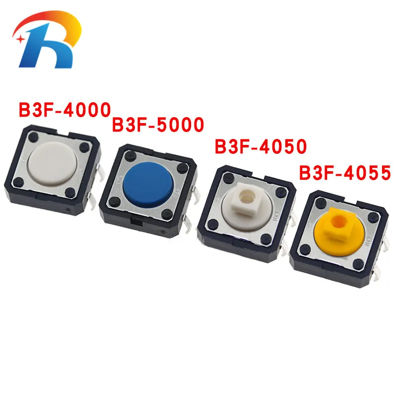 Original New B3f-4055/4000/4005/4050/5000 12*12 Key Switch Button - Buy ...