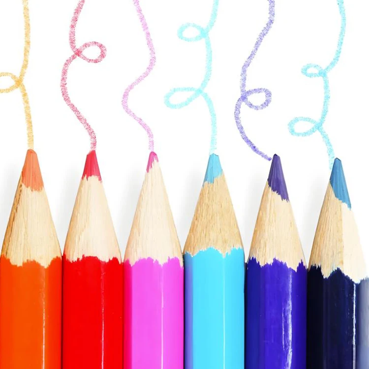 Профессиональный деревянный цветной набор карандашей Foska