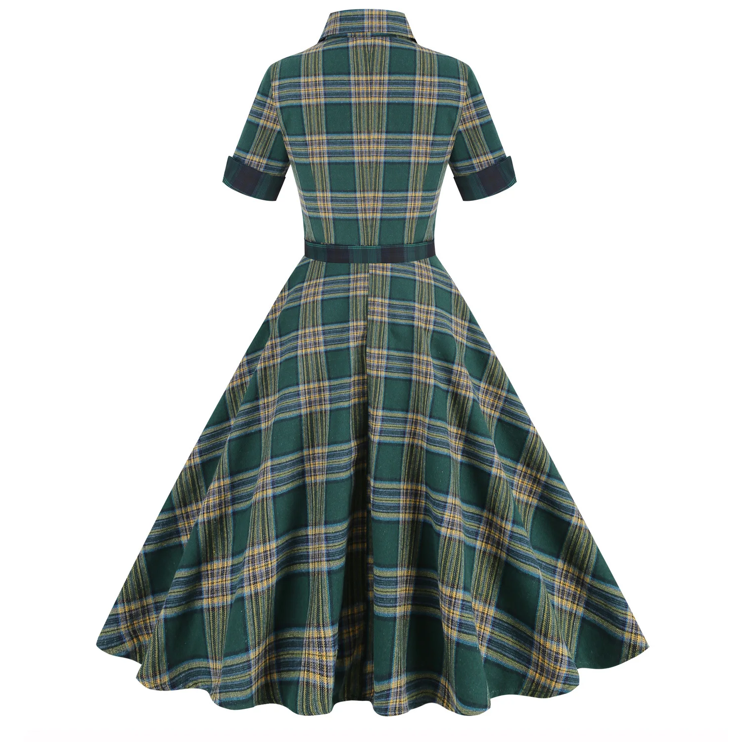 Shop Our Women's 50s 60s a-Line Rockabilly Plaid Dresses