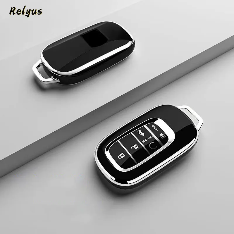 Factory New Style Tpu Car Key Cover Auto Key Case For Honda Civic 2022