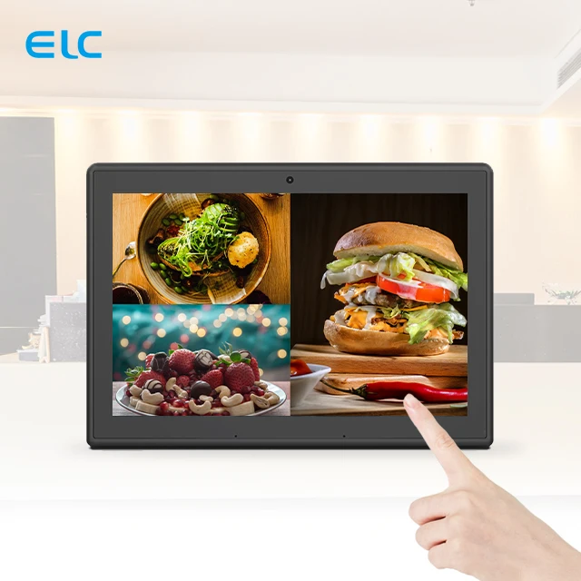 8 inch L Type Touch Screen Customer Feedback 2.0MP Auto Focus Camera RJ45 NFC Customize Desktop Table Android