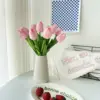 Mini tulip - light pink (single stem) (32.5cm tall)