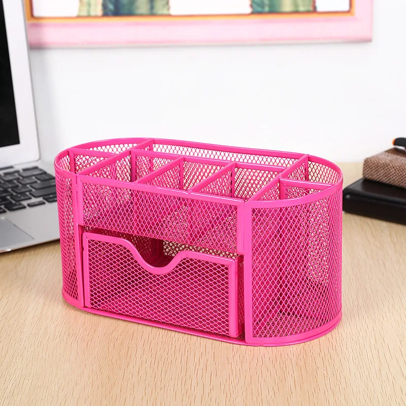 Настольные принадлежности металлический органайзер сетчатый держатель для