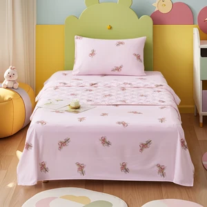 Factory Wholesale Kids Bedding Set Twin Comforter and Quilts Sheets for Single Bed 100% Polyester Fabric for Girl