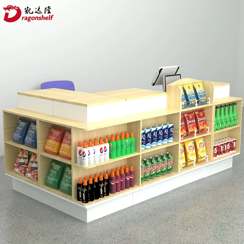 Dragonshelf cashier desks for shops simple design store shopping mall checkout counter