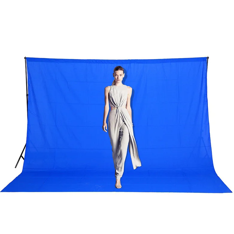 Горячая Распродажа 3x6 м 9.8x19.7ft большой муслиновый складной зеленый экран фон для фотостудии ткань