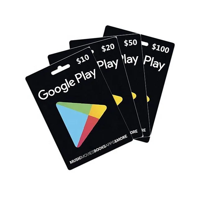 $100 google play gift card for