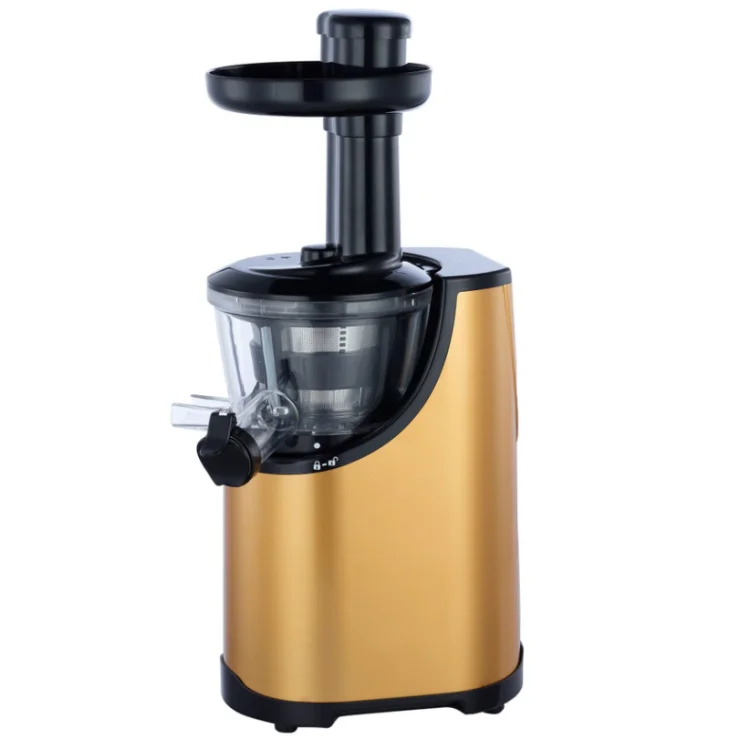 BPA Free 45RPM Masticating Manual Fruit Juicer Stainless Steel and Plastic Blade Portable Citrus Juicer for Juices